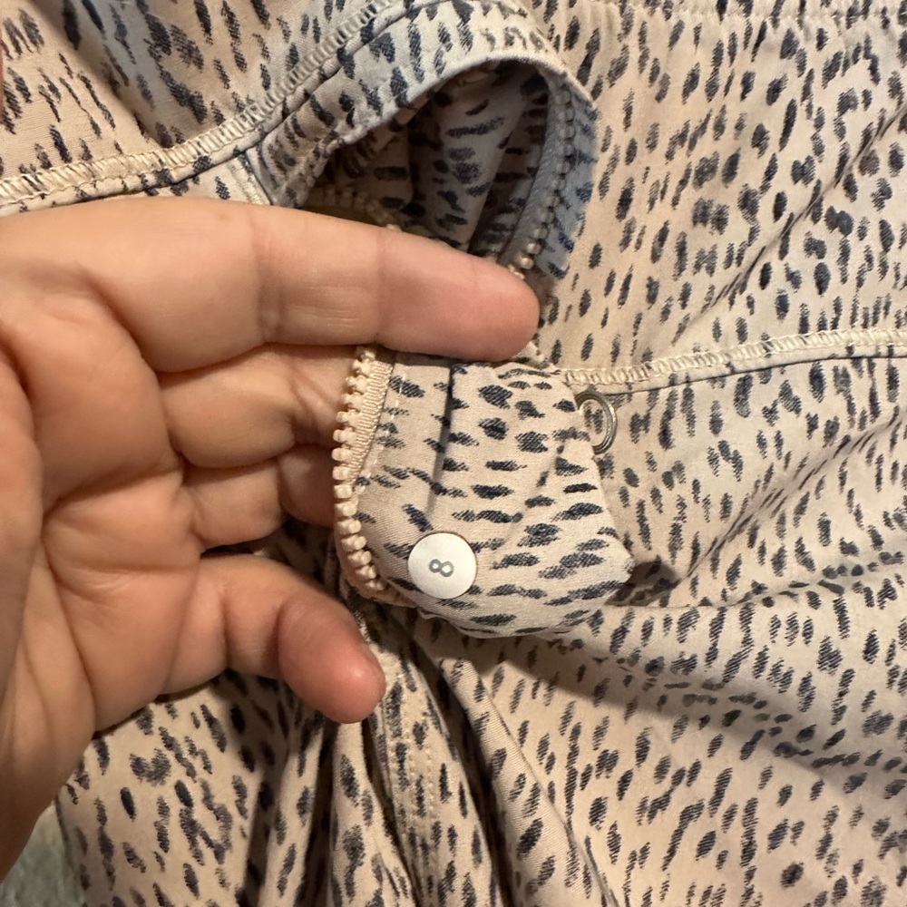 Lululemon Step Lively Crop in Dottie Dash Grain Size 8 - Picture 7 of 7